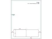 3 1 2 x 2 3.5 x 2 Integrated Laser Label Form Sheets 2 Up Labels Carton of 1000