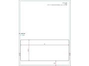 8 x 3 1 2 8 x 3.5 Integrated Laser Label Form Sheets 1 Label Carton of 1000