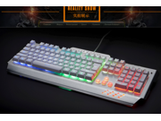 FLXE X100 LED Backlit Wired Membrane Gaming Keyboard Mechanical Similar Typing Gaming Experience RGB Mechanical Gaming Keyboard Wired Mouse Kit