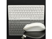 2.4GHz Wireless Keyboard and Cordless Mouse Combo Kit for Desktop Laptop PC