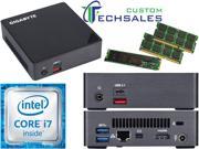 Gigabyte BRIX s Ultra Compact Mini PC Skylake GB BSi7A 6500 i7 1TB SSD 32GB RAM Assembled and Tested