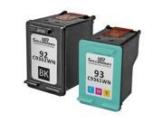 Speedy Inks - Alternative replacement for Hewlett Packard HP 92 C9362WN & HP 93 C9361WN Ink Cartridges: 1 Black & 1 Color Speedy Inks - Alternative replacement for Hewlett Packard HP 92 C9362WN & HP 93 C9361WN Ink Cartridges: 1 Black & 1 Color
