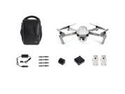 DJI Mavic PRO Platinum Portable Collapsible Drone Quadcopter, Flymore Combo with 3 Batteries, 4K Professional Camera Gimbal,