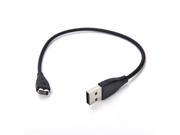 1 x USB Charging Cable for Charge HR 27cm USB Power Charger Charging Cable Cord for Fitbit Charge HR Wristband Bracelet Black