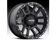 Ultra Xtreme X107 Satin Black 18x9 5x127 1mm 107 8973SB 01