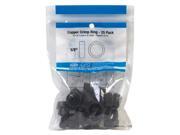Nibco PX80915R25 0.5 in. OD Pex Copper Crimp Ring - Pack of 25 Nibco PX80915R25 0.5 in. OD Pex Copper Crimp Ring - Pack of 25