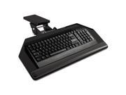 Hon 1706 Articulating Keyboard Platform with Mouse Tray 21 x 10.5 Black