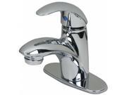 Ultra Faucets UF34120 Single Handle Chrome Lavatory Faucet With Pop Up Drain