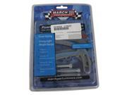 March Performance M27-P8016006 Power Steering Brackets Long Water Pump Kit- Chrome March Performance M27-P8016006 Power Steering Brackets Long Water Pump Kit- Chrome