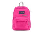JanSport Digibreak Backpack - Fluorescent Pink