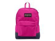JanSport Superbreak Special Edition Black Label Backpack - Cyber - Pink