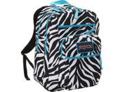 JanSport Big Student Overexposed School Backpack - Misszebra & Mammoth - Blue