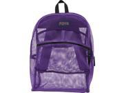 JanSport Mesh Pack School Backpack - Night - Purple