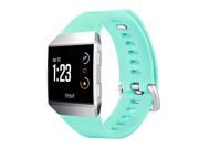 Tuff Luv I14-72 TPU Silicone Adjustable Strap & Wristband for Fitbit Ionic - Turquoise, Small