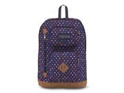 Jansport JS00T71A34A Austin Backpack - Purple Spot-O-Rama