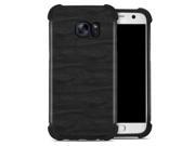 DecalGirl SGS7BC-BLACKWOOD Samsung Galaxy S7 Bumper Case - Black Woodgrain