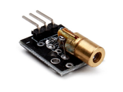 650nm Laser sensor Module 6mm 5V 5mW Red Laser Dot Diode Copper Head Compatible With Arduino by Atomic Market