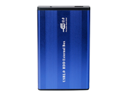ShuoLe USB 2.0 Aluminum External Hard Drive Enclosure Case Supports 2.5 inch IDE PATA Drives Up To 500GB