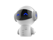 Creative Cartoon Mini Portable Robot Smart Bluetooth Speaker With BT CSR 3.0 Plus Bass Music Calls Handsfree TF MP3 AUX and Power Bank Function for All Bluetoot