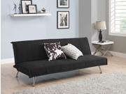 DHP Convertible Mica Sofa Sleeper Futon Couch Upholstered in