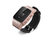 Boblov GPS Tracker Monitor Watch Kids Smartwatch Anti-Lost SOS Location for Elderly Personal Google Map Call Button Geofence (Rose Gold)