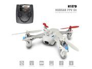 Hubsan H107D X4 FPV 480P Camera Live Video 5.8GHz Altitude Mode Quadcopter Mode 2 RTF (White)