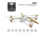 Hubsan H501S X4 4 Channel GPS Altitude Mode 5.8GHz Transmitter 6 Axis Gyro 1080P FPV Brushless Quadcopter Mode 2 RTF ( White)