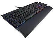 Corsair Gaming K70 RGB Mechanical Gaming Keyboard Aircraft grade Aluminum Backlit Multicolor LED Cherry MX Red