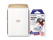 Fujifilm INSTAX SHARE SP-2 Gold Smart Phone Printer with 10 Airmail Film