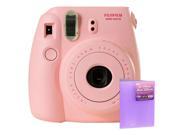 Fujifilm Instax Mini 8 Instant Film Camera Pink + Free 4 x 6 Photo Album