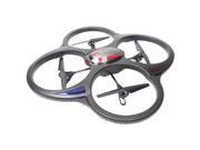 WonderTech Apollo RC 6-Axis Gyro Remote Control Quadcopter Flying Drone with HD Camera, LED Lights, Black