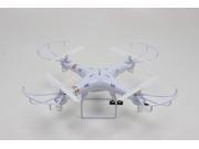 WonderTech  Cumulus 2.4GHz 6-Axis Gyro Drone Quadcopter with HD FPV Real Time Live Video Feed Camera, White