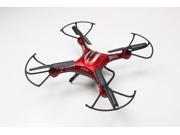 WonderTech Zodiac RC 6-Axis Gyro Remote Control Quadcopter Flying Drone with HD Camera, LED Lights, Red