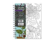 Beautiful Botanicals 140 Page Coloring Journal