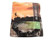 Alpine Aire Foods Himalayan Lentils Rice Serves 2 SKU 60443