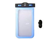 Gam3Gear Universal Waterproof Case for Mobile Phone Light Blue