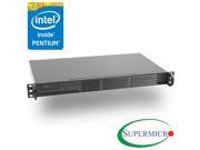 Supermicro SuperServer 5018D LN4T 1U Rack mountable Server 1 x Intel Pentium D1508 Dual core 2 Core 2.20 GHz
