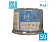 50 Pack M DISC 25GB Blu ray Permanent Data Archival Backup Blank MDisc Media