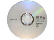 New 25 SONY Blank DVD R DVDR Silver Logo Branded 16X 4.7GB 120min Media Disc