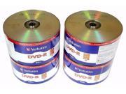 200 VERBATIM Blank DVD R DVDR 16X 4.7GB Recordable Logo Branded Media Disc