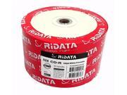 50 RIDATA Blank CD R CDR White Inkjet Hub Printable 52X 700MB Media Disc TAIWAN