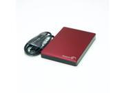 Seagate Backup Plus Slim Portable External Hard Drive USB 3.0 Enclosure RED