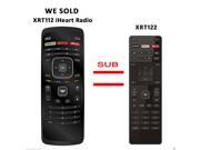 Vizio xrt112 Remote iHeart Radio sub XRT122 for E32 C1 E50 C1 E48 C2 E43 C2