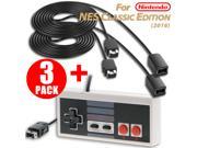 Game Controller 2 PCS Extension Cable for Nintendo NES Mini Classic Edition NEW