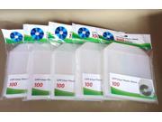 500 CD DVD CPP Clear Plastic Sleeve with Flap Envelopes 100micron PRIORITY MAIL