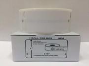 1 Roll of 500 Multipurpose Labels for DYMO LabelWriters 30336 1 x 2 1 8