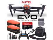Autel Robotics EVO Quadcopter + Two Extra Batteries + 64GB Micro SD Memory Card Combo