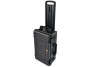 Elephant Elite EL2007W Carry On Waterproof Hard Case With Wheels Telescopic Handle and Pre Cubed Foam for Camera Video Equipment and much more.