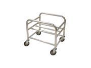 Prairie View LUGCT1BK4 4 Bushel Bulk Movers Aluminum Cart, 