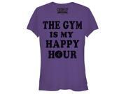 CHIN UP The Gym is my Happy Hour Juniors Graphic T Shirt